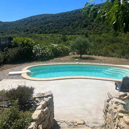 בית נופש Maison Recente Gorges De L'ardeche Rochecolombe